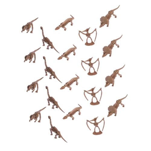 Supvox 24 Stück Dinosaurier-Modell Dinosaurier-Kugel Kindergeschenk Realistische Dinosaurierkugel Dinosaurierfiguren Plastik Brown von Supvox
