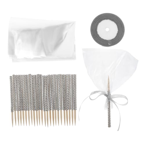 Supvox 24 Stück Glitzer-süßigkeits-apfelriegel Cake-pop-stäbchen Goldfarben Stöcke Behandeln Goldene Cake-pop-stäbchen Cake-pop-stiele Und -verpackungen Äpfel -Tasche Silver Schleife Supvox 24 Stück Glitzer-süßigkeits-apfelriegel Cake-pop-stäbchen Goldfarben Stöcke Behandeln Goldene Cake-pop-stäbchen Cake-pop-stiele Und -verpackungen Äpfel -Tasche Silver Schleife von Supvox