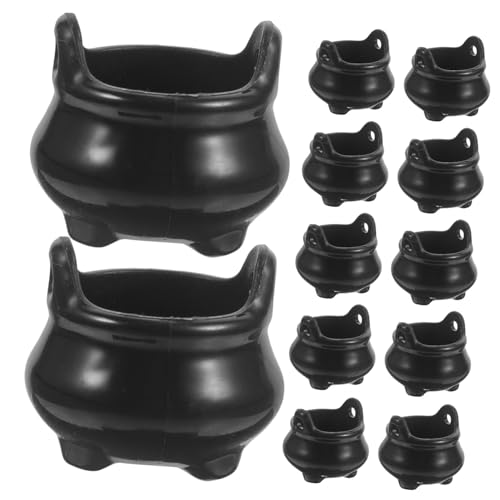 Supvox 24 Stück Mikrolandschafts-puppenhausdekoration Figur Sachen Puppenhauskessel Halloween-miniaturen Zum Basteln Willkommen Mini-kesselkessel Kleiner Kessel Black Plastik Supvox 24 Stück Mikrolandschafts-puppenhausdekoration Figur Sachen Puppenhauskessel Halloween-miniaturen Zum Basteln Willkommen Mini-kesselkessel Kleiner Kessel Black Plastik von Supvox