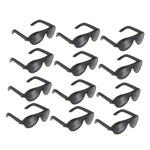 Supvox 24 Stück Mini Sonnenbrillen für Puppen Teiliges aus Kreativen Farbenfrohen Accessoires für Puppen für Puppenhaus Dekoration und Fantasievolles von Supvox