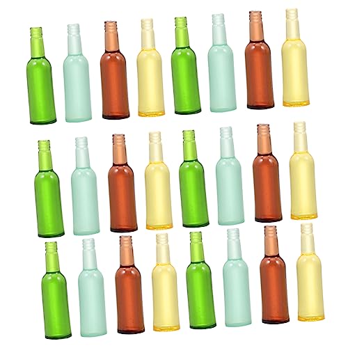 Supvox 24 Stück Mini-Weinflasche Mini-Alkoholflaschen Miniatur-Alkoholflaschen miniaturfiguren miniaturen Figuren Mini-Harzflaschen für das entzückende Mini-Flaschen-Dekore Supvox 24 Stück Mini-Weinflasche Mini-Alkoholflaschen Miniatur-Alkoholflaschen miniaturfiguren miniaturen Figuren Mini-Harzflaschen für das entzückende Mini-Flaschen-Dekore von Supvox