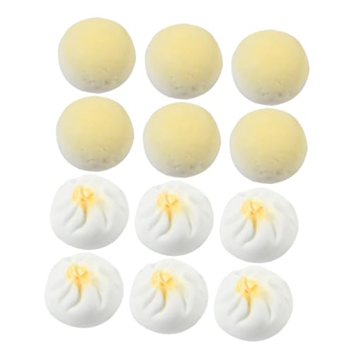 Supvox 24 Stück Miniatur-gedämpftes Essen Brötchen Puppe winzige Modelle für gedämpfte Lebensmittel Mini-Snack- Gefälschte Dessert -Requisiten Mini-Dampfprop Harz Supvox 24 Stück Miniatur-gedämpftes Essen Brötchen Puppe winzige Modelle für gedämpfte Lebensmittel Mini-Snack- Gefälschte Dessert -Requisiten Mini-Dampfprop Harz von Supvox
