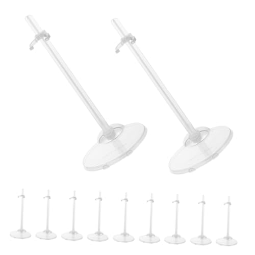 Supvox Schlankes Design Puppen-Display-Rack Stück Kunststoffhalter für Puppen Actionfiguren Display Supvox Schlankes Design Puppen-Display-Rack Stück Kunststoffhalter für Puppen Actionfiguren Display von Supvox