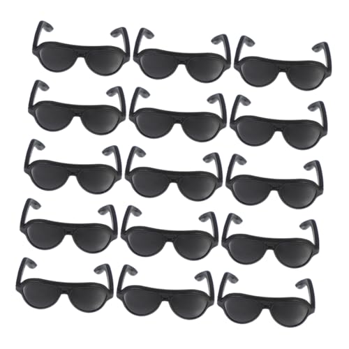 Supvox 24 Stück Sonnenbrillen für Zubehör Minipuppenbrille Puppenbrillen Schwarze entzückende Mini- kleine Puppensonnenbrille Black Supvox 24 Stück Sonnenbrillen für Zubehör Minipuppenbrille Puppenbrillen Schwarze entzückende Mini- kleine Puppensonnenbrille Black von Supvox