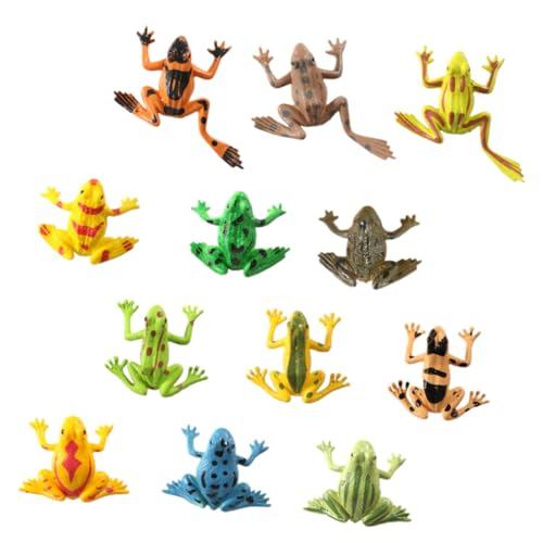 Supvox 24 Stück Teiliges Imitiertes Tiermodell Realistische Froschfiguren aus Robustem Material Pädagogisches Kinderspielzeug zur Tiererkennung Kreative Deko für Garten und Lernzwecke Supvox 24 Stück Teiliges Imitiertes Tiermodell Realistische Froschfiguren aus Robustem Material Pädagogisches Kinderspielzeug zur Tiererkennung Kreative Deko für Garten und Lernzwecke von Supvox