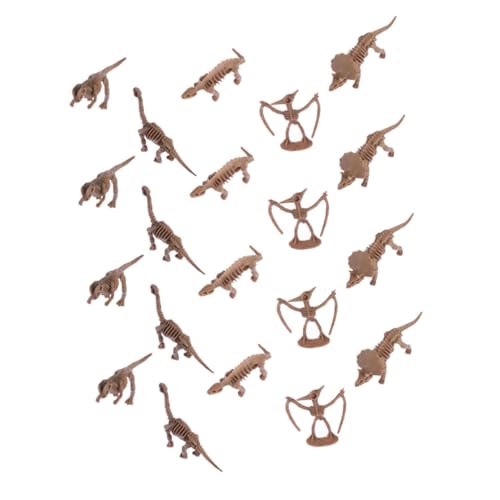Supvox 24 Stück Teiliges Mini Dinosaurier Modelle für Pädagogisches Lernspielzeug und Partydeko Altersgerechte Realistisch Gestaltete Figuren für Fantasievolles von Supvox