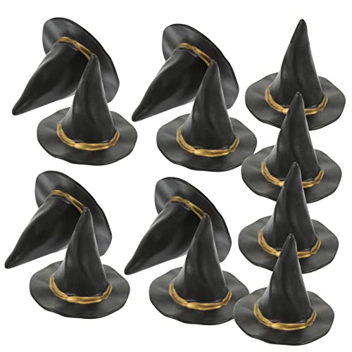 Supvox 24 Stück Teiliges Mini Hexenhut für Halloween Deko Kleine Puppenhüte aus Filz für Diy Bastelspaß Miniatur Hexenhut Dekoration für Puppenhäuser Party und Festtagsaccessoire Supvox 24 Stück Teiliges Mini Hexenhut für Halloween Deko Kleine Puppenhüte aus Filz für Diy Bastelspaß Miniatur Hexenhut Dekoration für Puppenhäuser Party und Festtagsaccessoire von Supvox