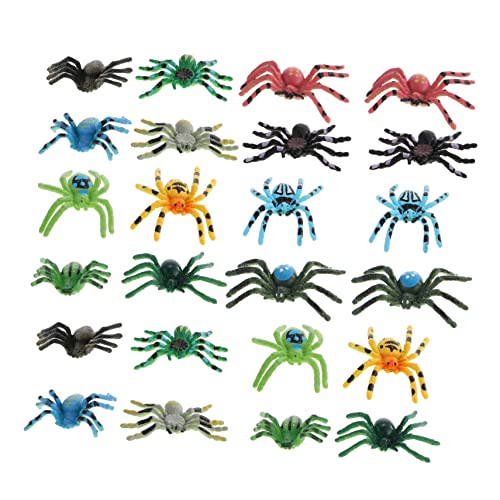 Supvox 24Stücke Cartoon Spinnenspielzeug Lernspielzeug Für Plastik Spinnenfiguren Für Halloween Deko Und Kreative Spielideen Verschiedene Designs Supvox 24Stücke Cartoon Spinnenspielzeug Lernspielzeug Für Plastik Spinnenfiguren Für Halloween Deko Und Kreative Spielideen Verschiedene Designs von Supvox