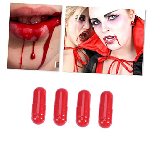 Supvox 24Stücke Fake Kapseln Lustige Horror Requisiten für Halloween Aprilscherze und Cosplay Realistische Blutpillen für Schauspiele und Streiche Ab Jahren Supvox 24Stücke Fake Kapseln Lustige Horror Requisiten für Halloween Aprilscherze und Cosplay Realistische Blutpillen für Schauspiele und Streiche Ab Jahren von Supvox