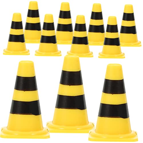 Supvox 24Stücke Teiliges Verkehrsspielzeug Für Mini Verkehrskegel Straßenzaun Lernspielzeug Für Jährige Robustes Sicheres Und Material Zubehör von Supvox