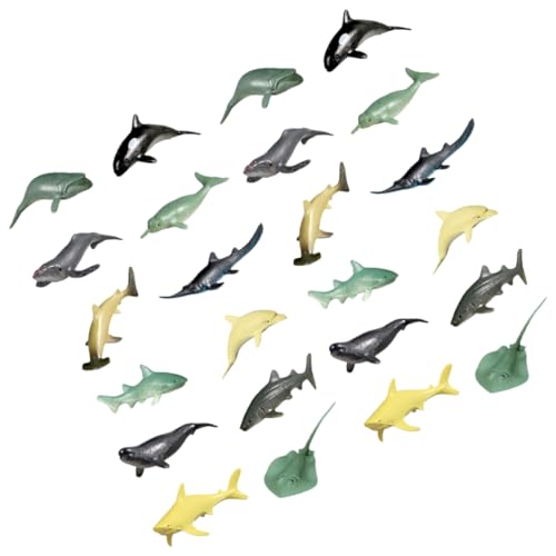 Supvox 24Stücke Tier Modelle Realistische Fischsimulation für Aquarium Dekoration Meerestiere Figuren für Unterwasserwelt und Teichfiguren Supvox 24Stücke Tier Modelle Realistische Fischsimulation für Aquarium Dekoration Meerestiere Figuren für Unterwasserwelt und Teichfiguren von Supvox