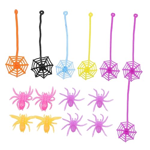 Supvox 24Stücke Verrückte Dehnbare Spinnen Spielzeuge Für Halloween Dekoration Und Streiche Für Partys Und Gruselige Anlässe Supvox 24Stücke Verrückte Dehnbare Spinnen Spielzeuge Für Halloween Dekoration Und Streiche Für Partys Und Gruselige Anlässe von Supvox