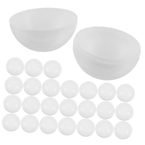 Supvox 25 Stück Teiliges Weiße Lotteriekugeln mit Öffnung Wiederverwendbare PVC Bälle für Partyspiele Weihnachtsfeiern Bastelprojekte und Interaktive Gewinnspielaktionen Supvox 25 Stück Teiliges Weiße Lotteriekugeln mit Öffnung Wiederverwendbare PVC Bälle für Partyspiele Weihnachtsfeiern Bastelprojekte und Interaktive Gewinnspielaktionen von Supvox