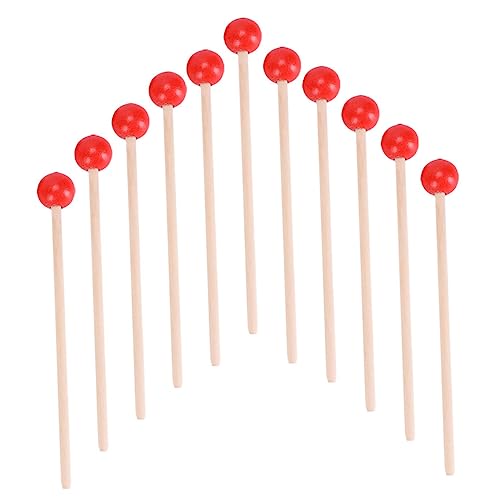 Supvox 25Stücke Teiliges Trommelstick Aus Musikinstrument Für Jungen Und Percussion Für Anfänger Und Kleine Musiker Leicht Und Sicher Der Handhabung von Supvox