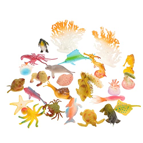 Supvox 26 Stück Simulation Von Meerestieren Lebensgeschöpf Tiere Lebensechte Meerestiermodelle Marine -Tiere Figuren Kinderspielzeug Meeresbadespielzeug Wohnkultur PVC Supvox 26 Stück Simulation Von Meerestieren Lebensgeschöpf Tiere Lebensechte Meerestiermodelle Marine -Tiere Figuren Kinderspielzeug Meeresbadespielzeug Wohnkultur PVC von Supvox