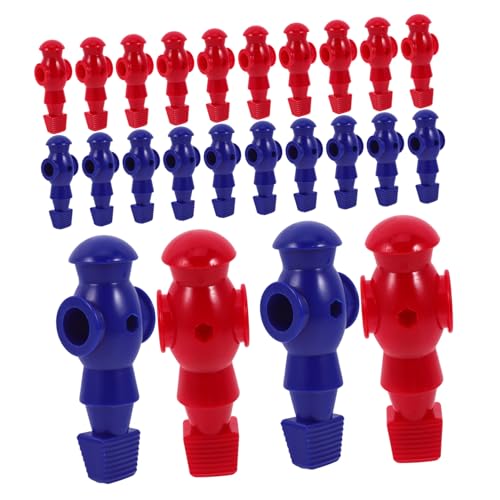 Supvox 26 Stück Teiliges Ersatzspieler für Tischfußball Robuste Kunststoff Figuren in Rot und Blau Kompatibel mit Standard Fußballmaschinen Ergonomisches Design für Präzise Ballkontrolle Supvox 26 Stück Teiliges Ersatzspieler für Tischfußball Robuste Kunststoff Figuren in Rot und Blau Kompatibel mit Standard Fußballmaschinen Ergonomisches Design für Präzise Ballkontrolle von Supvox