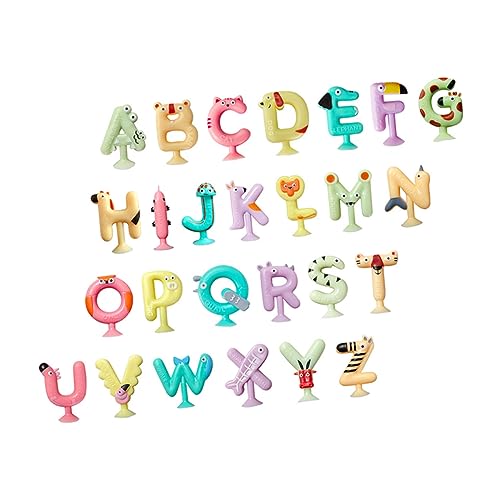 Supvox 26Stücke Teiliges Alphabet Saugspielzeug Für Pädagogisches Lernspielzeug Mit Tieren Für Badewanne Und Spielplatz Fördert Kognitive Fähigkeiten Und Eltern Junge Mädchen Beziehung Supvox 26Stücke Teiliges Alphabet Saugspielzeug Für Pädagogisches Lernspielzeug Mit Tieren Für Badewanne Und Spielplatz Fördert Kognitive Fähigkeiten Und Eltern Junge Mädchen Beziehung von Supvox