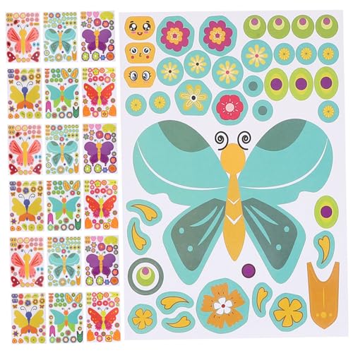Supvox 27 Blätter Schmetterlings Puzzle Aufkleber Aufkleber Für Cartoon Aufkleber Kinderaufkleber Interessante Musteraufkleber DIY Schmetterlingsaufkleber Lustige Puzzle Supvox 27 Blätter Schmetterlings Puzzle Aufkleber Aufkleber Für Cartoon Aufkleber Kinderaufkleber Interessante Musteraufkleber DIY Schmetterlingsaufkleber Lustige Puzzle von Supvox