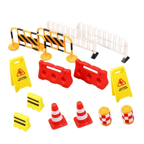 Supvox 28 Stück Teiliges Verkehrszeichen Spielset aus Robustem Kunststoff Leitkegel und Straßensperren Pädagogisches Rollenspielzeug für Fördert Verkehrserziehung und Kreatives Supvox 28 Stück Teiliges Verkehrszeichen Spielset aus Robustem Kunststoff Leitkegel und Straßensperren Pädagogisches Rollenspielzeug für Fördert Verkehrserziehung und Kreatives von Supvox