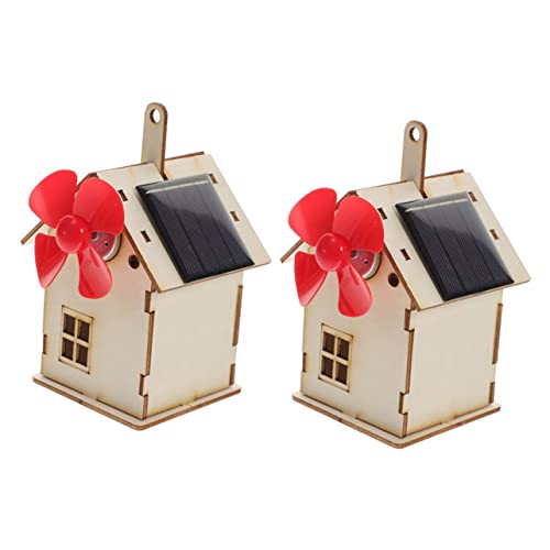 Supvox 2Sätze DIY Solar Kleinhaus Spielzeugset Für Teiliges Stem Lernspielzeug Handgefertigte Montage Einfach Zu Transportieren Fördert Kreativität Schädliche Supvox 2Sätze DIY Solar Kleinhaus Spielzeugset Für Teiliges Stem Lernspielzeug Handgefertigte Montage Einfach Zu Transportieren Fördert Kreativität Schädliche von Supvox