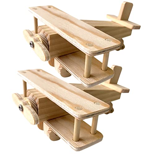 Supvox 2Sätze Holz Puzzle Modell DIY Kreativität und Hand Auge Koordination Teiliges Flugzeug Design für Bastel und Lernspaß Supvox 2Sätze Holz Puzzle Modell DIY Kreativität und Hand Auge Koordination Teiliges Flugzeug Design für Bastel und Lernspaß von Supvox