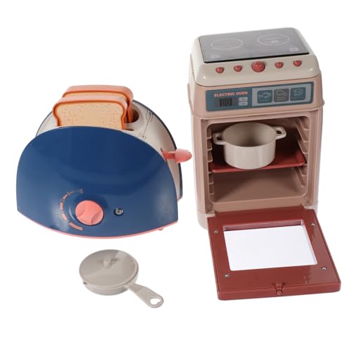 Supvox 2Sätze Küchenspielzeug für Teiliges Spielzeugküchengeräte Backofen Brotmaschine Rollenspielzeug für Kreatives Jahren Fördert Koordination und Fantasie Supvox 2Sätze Küchenspielzeug für Teiliges Spielzeugküchengeräte Backofen Brotmaschine Rollenspielzeug für Kreatives Jahren Fördert Koordination und Fantasie von Supvox