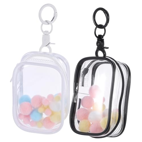 Supvox 2Sätze Transparente Modell Display Halter Mit Schlüsselanhänger Aufbewahrungstasche Für Kleine Figuren Vitrine Für Sammlerstücke Und Schmuck Zum Schutz Supvox 2Sätze Transparente Modell Display Halter Mit Schlüsselanhänger Aufbewahrungstasche Für Kleine Figuren Vitrine Für Sammlerstücke Und Schmuck Zum Schutz von Supvox