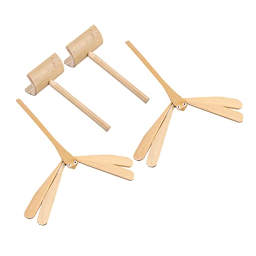 Supvox 2Stücke Bambus Libelle Balance Kreatives Pädagogisches Modell Für Entwicklungsfähigkeiten Und Lernspiel Sicheres Design Für Kreatives von Supvox