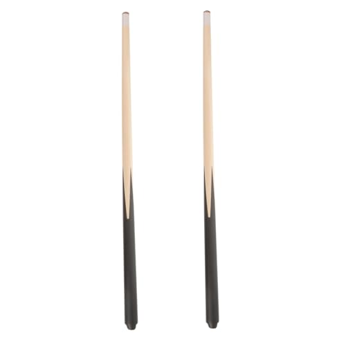 Supvox 2Stücke Billard Queue Holz Queue Sticks für rutschfeste Billard Sticks für Pool Spiele und Billardliebhaber Kompakt und Leicht zu Bedienen Supvox 2Stücke Billard Queue Holz Queue Sticks für rutschfeste Billard Sticks für Pool Spiele und Billardliebhaber Kompakt und Leicht zu Bedienen von Supvox