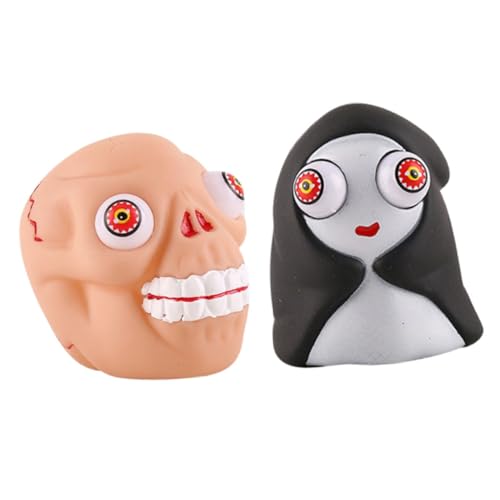 Supvox 2Stücke Cartoon Dekompressionsspielzeug Für Stressabbau Lustige Quetschspielzeuge Mit Großen Augen Tragbar Und Leicht Reisen Und Supvox 2Stücke Cartoon Dekompressionsspielzeug Für Stressabbau Lustige Quetschspielzeuge Mit Großen Augen Tragbar Und Leicht Reisen Und von Supvox