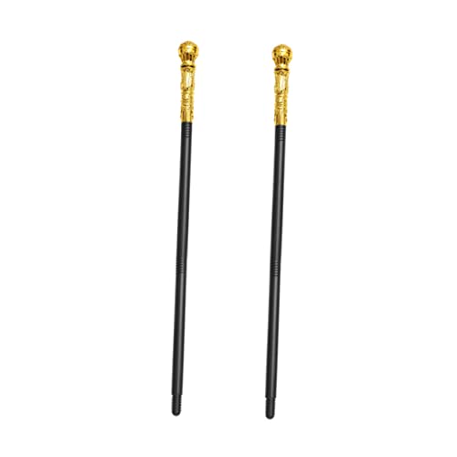 Supvox 2Stücke Dekoratives aus Kunststoff Performance Walking Stick für Bühnenaufführungen für Karneval Cosplay und Partys Leicht und Abnehmbar mit Teiliger Supvox 2Stücke Dekoratives aus Kunststoff Performance Walking Stick für Bühnenaufführungen für Karneval Cosplay und Partys Leicht und Abnehmbar mit Teiliger von Supvox