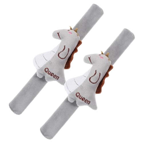 Supvox 2Stücke Dinosaurier Slap Armband Plüsch Gefülltes Armband Für Dekoratives Stofftier Als Partygeschenk Hautfreundlich Und Langlebig Für Geburtstagsfeiern Und Anlässe von Supvox