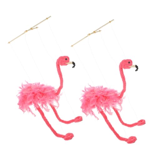 Supvox 2Stücke Flamingo Marionetten Puppen Interaktive Tiermarionetten Für Lustiges Für Puppentheater Und Kreative Aufführungen Fluffy Tierpuppen Supvox 2Stücke Flamingo Marionetten Puppen Interaktive Tiermarionetten Für Lustiges Für Puppentheater Und Kreative Aufführungen Fluffy Tierpuppen von Supvox