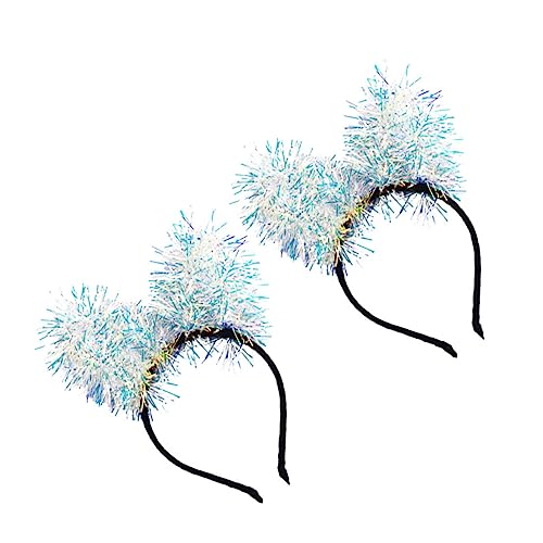 Supvox 2Stücke Glitzer Haarreif mit Hasenohren für Erwachsene für Cosplay Partys und Frühlingsfeste Leichtes und Sicheres Design mit Festem Sitz Supvox 2Stücke Glitzer Haarreif mit Hasenohren für Erwachsene für Cosplay Partys und Frühlingsfeste Leichtes und Sicheres Design mit Festem Sitz von Supvox