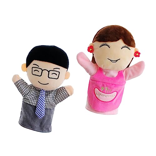 Supvox 2Stücke Handpuppen Familie Plüsch Puppen Für Interaktives Rollenspiel Geschichten Erzählen Und Kindergartenaufführungen Cartoon Mama Papa Supvox 2Stücke Handpuppen Familie Plüsch Puppen Für Interaktives Rollenspiel Geschichten Erzählen Und Kindergartenaufführungen Cartoon Mama Papa von Supvox