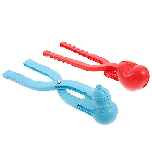 Supvox 2Stücke Herzform Clips Schneeballmacher Für Winterspiele Spaß Im Freien Zufällige Farben Für Erwachsene von Supvox