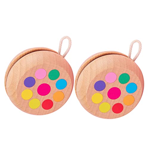 Supvox 2Stücke Holz Jo Jo Für Lustige Jo Yo Bälle Aus Buchenholz Sicheres Und Langlebiges Für Kleinkinder Für Outdoor Aktivitäten Fördern Der Geschicklichkeit Supvox 2Stücke Holz Jo Jo Für Lustige Jo Yo Bälle Aus Buchenholz Sicheres Und Langlebiges Für Kleinkinder Für Outdoor Aktivitäten Fördern Der Geschicklichkeit von Supvox