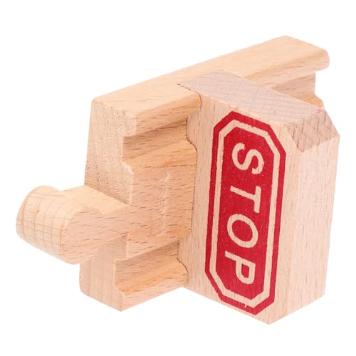 Supvox 2Stücke Holz Zug Stop Track Holz Gleis Zubehör Fördert Kreativität Und Motorik Kompatibel Mit Gängigen Holzeisenbahnen Für Ab Jahren Supvox 2Stücke Holz Zug Stop Track Holz Gleis Zubehör Fördert Kreativität Und Motorik Kompatibel Mit Gängigen Holzeisenbahnen Für Ab Jahren von Supvox