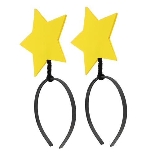 Supvox 2Stücke Lustige Stern Stirnbänder Fünfzackiger Kopfschmuck für Leichtes Haarband für Kostümpartys Auftritte und Festliche Anlässe Vielseitiges Accessoire Supvox 2Stücke Lustige Stern Stirnbänder Fünfzackiger Kopfschmuck für Leichtes Haarband für Kostümpartys Auftritte und Festliche Anlässe Vielseitiges Accessoire von Supvox