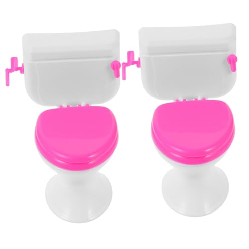 Supvox 2Stücke Mini Toiletten Für Puppenhaus Lernspielzeug Für Realistische Toiletten Für Rollenspiele Farblich Sortiert Für Kreatives Supvox 2Stücke Mini Toiletten Für Puppenhaus Lernspielzeug Für Realistische Toiletten Für Rollenspiele Farblich Sortiert Für Kreatives von Supvox