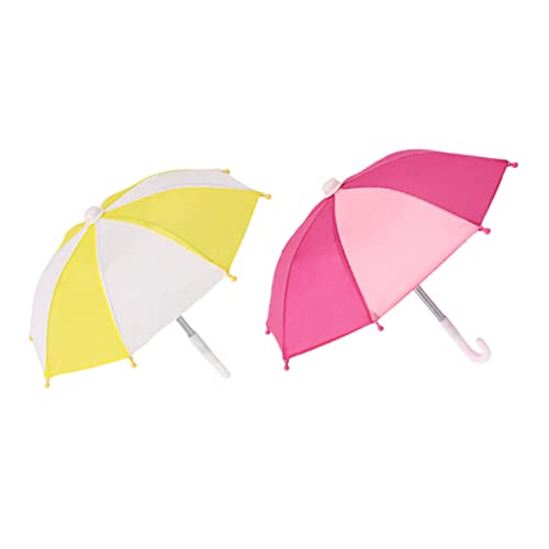 Supvox 2Stücke Regenschirm Einstellbare Puppenhaus Dekoration Für Mikrolandschaften Und Kreative Spielzeuge Supvox 2Stücke Regenschirm Einstellbare Puppenhaus Dekoration Für Mikrolandschaften Und Kreative Spielzeuge von Supvox