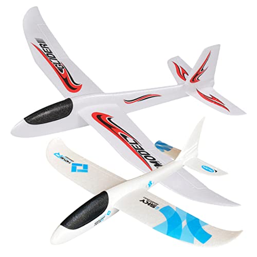 Supvox 2Stücke Schaumflugzeuge Für Leichte Wurfgleiter Für Outdoor Spiele Fördert Hand Auge Koordination Und Praktische Fähigkeiten Aufkleber Supvox 2Stücke Schaumflugzeuge Für Leichte Wurfgleiter Für Outdoor Spiele Fördert Hand Auge Koordination Und Praktische Fähigkeiten Aufkleber von Supvox