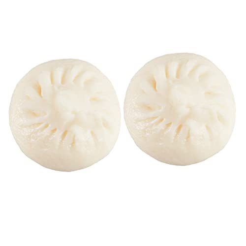Supvox 2Stücke Simulierte Xiaolongbao Modelle Fotorequisiten Für Partydekoration Küchenzubehör Und Weihnachtsstrumpf Füllungen Aus Hochwertigem Langlebig Und Pflegeleicht von Supvox