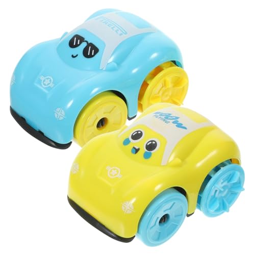 Supvox 2Stücke Teiliges Badespielzeug Mit Aufziehautos Cartoon Design Schwimmendes Auto Für Kreatives Badespielzeug Für Badewanne Für Kleinkinder von Supvox