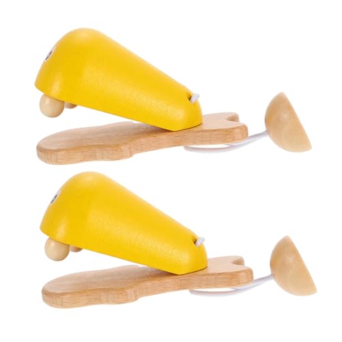Supvox 2Stücke Teiliges Musikspielzeug für Helle Castanets mit Fischdesign für Sinneswahrnehmung und Musikalischem für Junge Mädchen Supvox 2Stücke Teiliges Musikspielzeug für Helle Castanets mit Fischdesign für Sinneswahrnehmung und Musikalischem für Junge Mädchen von Supvox