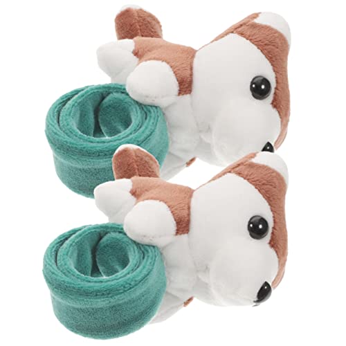 Supvox 2Stücke Tier Slap Armbänder für Plüscharmband im Hundedesign Mitgebsel für Geburtstagsfeiern und Tier Themenpartys Hochwertiges und Langlebiges Material Bequem Supvox 2Stücke Tier Slap Armbänder für Plüscharmband im Hundedesign Mitgebsel für Geburtstagsfeiern und Tier Themenpartys Hochwertiges und Langlebiges Material Bequem von Supvox