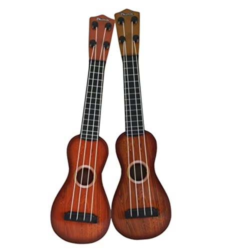 Supvox 2Stücke Ukulele Ukulele Musikinstrument Für Kleinkinder Saiten Educational Toy Für Jungen Zufällige Farben Für Frühes Lernen von Supvox