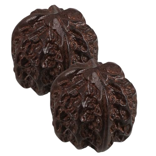 Supvox 2pcs Handübungsbälle Für Erwachsene Walnuss Fitness Handbällchen Handgriff Ausrüstung Ball Hand Grip Ball Übungen Finger Grip Grip Ball Supvox 2pcs Handübungsbälle Für Erwachsene Walnuss Fitness Handbällchen Handgriff Ausrüstung Ball Hand Grip Ball Übungen Finger Grip Grip Ball von Supvox