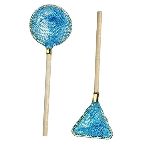 Supvox 2stücke Mini Fishing Mesh Dekorative Angelnetz Für Und Mikrolandschaften Design Für Miniaturzimmer Und Spielzeuge von Supvox