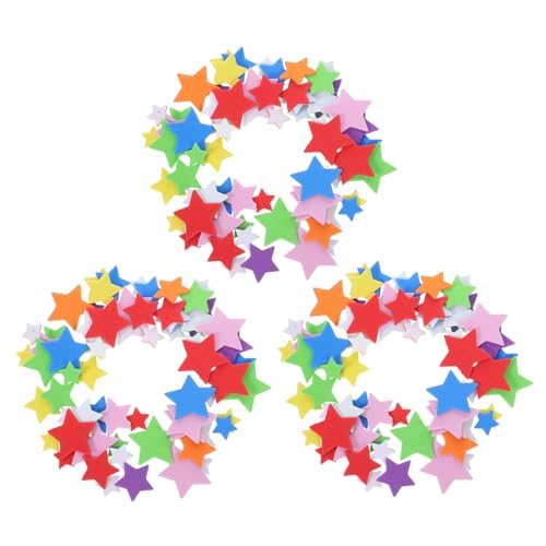 Supvox 3 Pentagramm-Patch Aufkleber Schwammaufkleber Bunte Aufkleber Selbstklebende Aufkleber von Supvox
